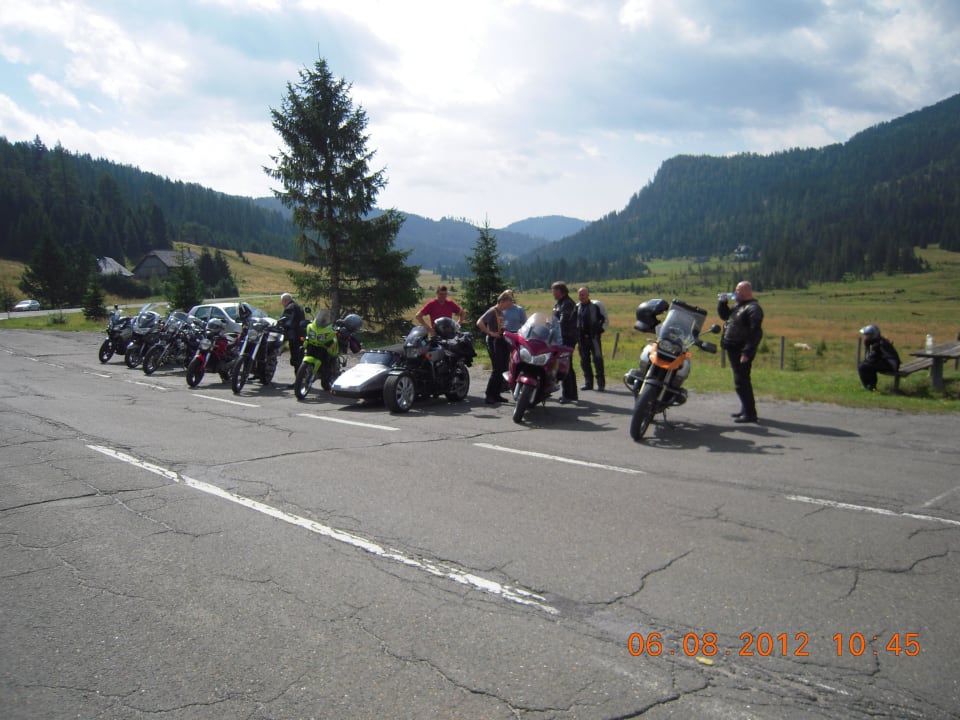 Mottoradausfahrt  geführt durch Friedl Hotel Kuchlerwirt