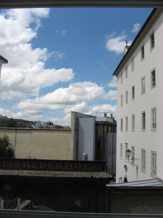 Blick aus dem Fenster Hotel Krone 1512