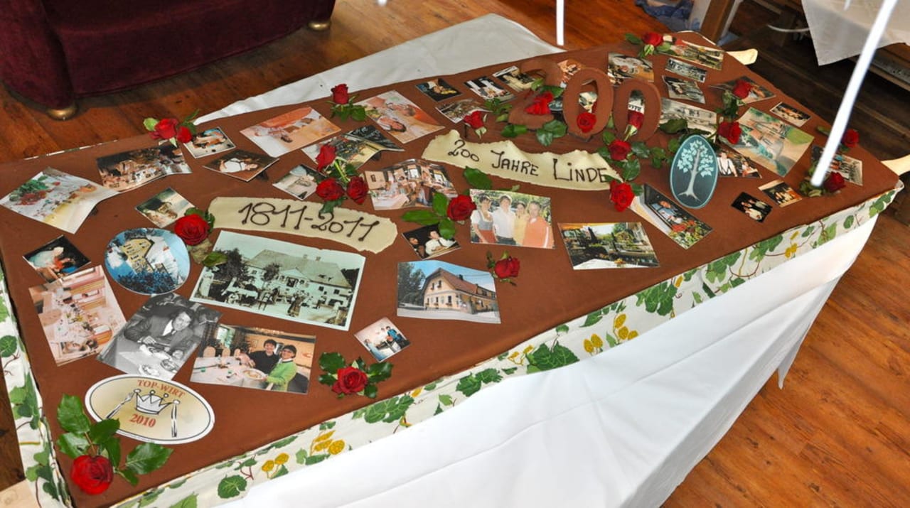 Jubiläumstorte für 600 Personen Landgasthof zur Linde Laaben