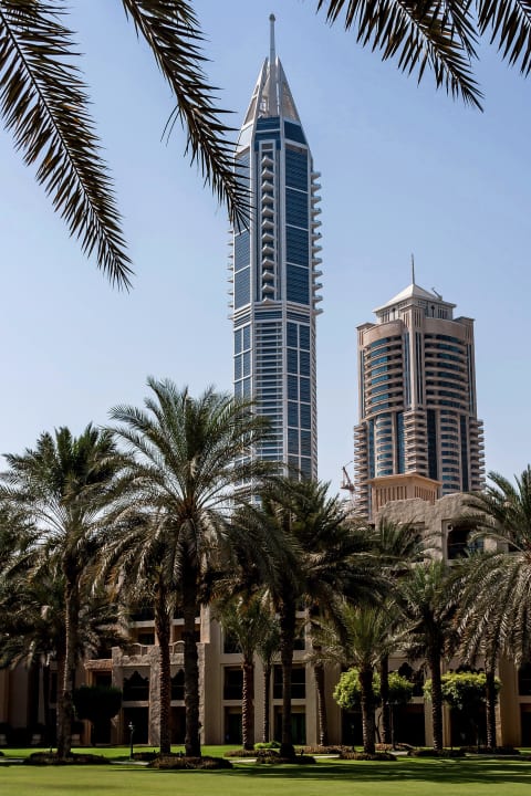 Blick über die Hotelanlage  One&Only Royal Mirage Resort Dubai at Jumeirah Beach