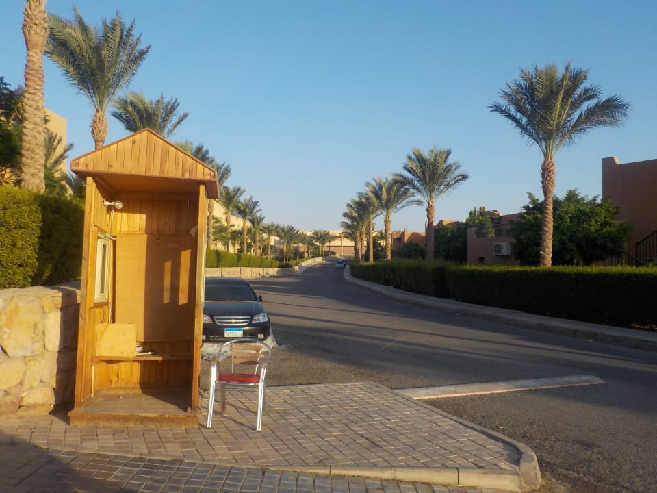 "Wachhäuschen Mittelstation Shuttle Stella Garden Resort & Spa, Makadi Bay
