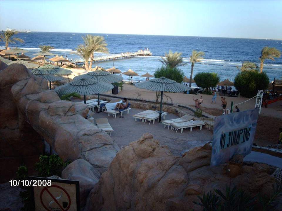 Blick aufs Meer Hotel Hauza Beach Resort