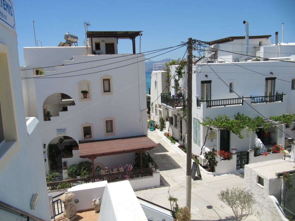 Balkonblick Hotel Artemis