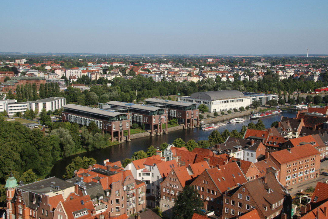 Ansicht von St. Petri Radisson Blu Senator Hotel