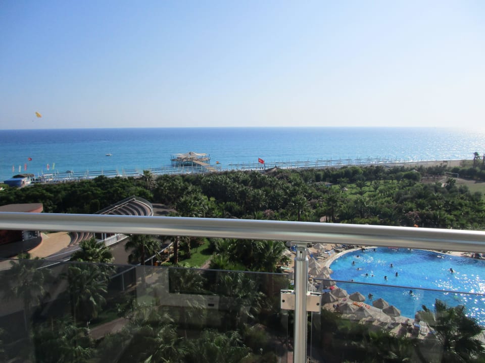 Ausblick aus unserem Zimmer Seaden Sea World Resort & Spa