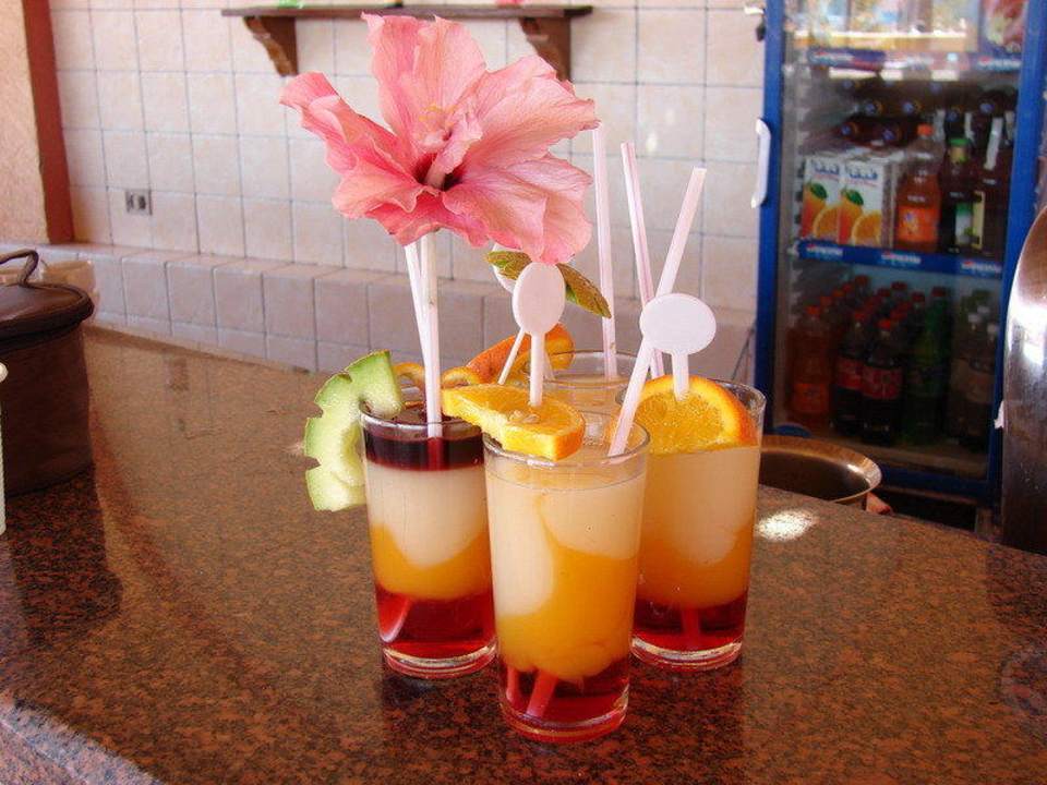 Pyszne koktajle Pickalbatros Alf Leila Wa Leila Resort - Neverland Hurghada