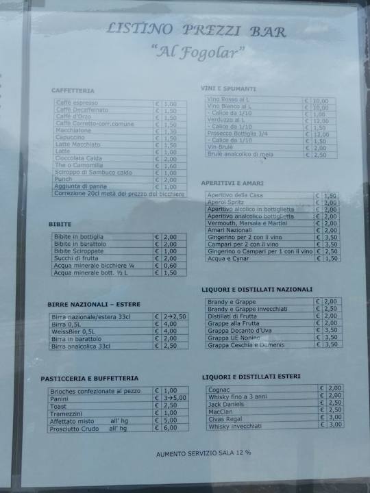 Restaurant Albergo Ristorante Al Fogolar