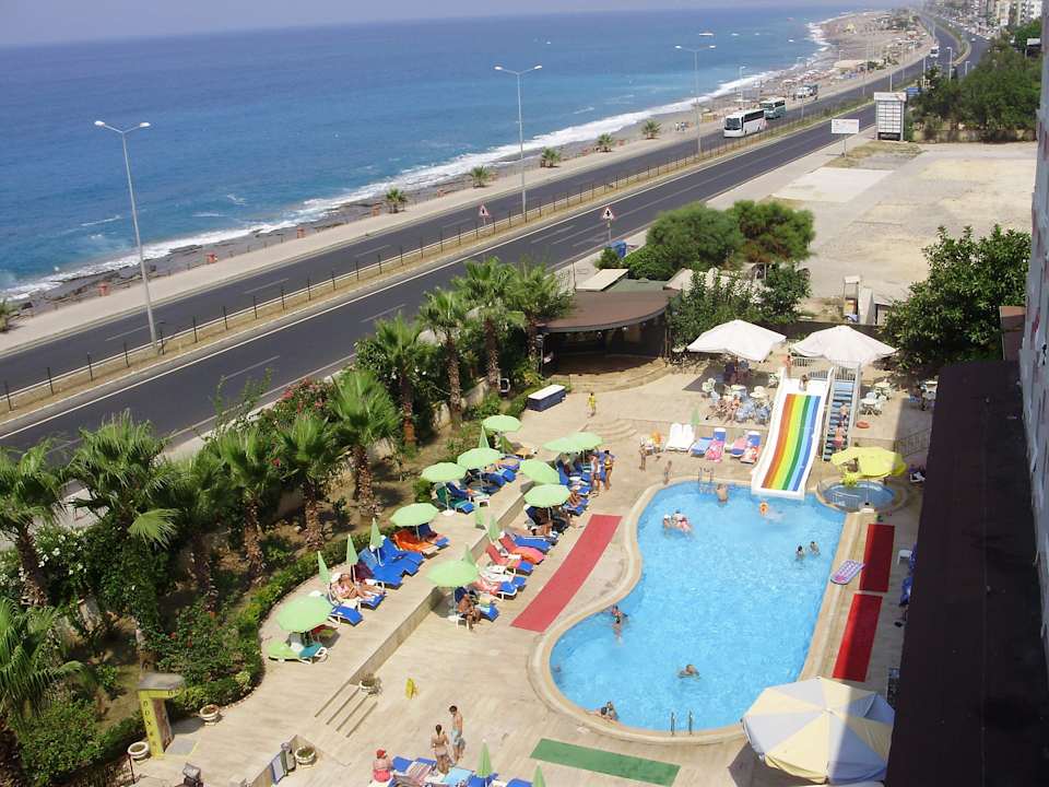 View from the 5th floor Hotel Ideal Beach