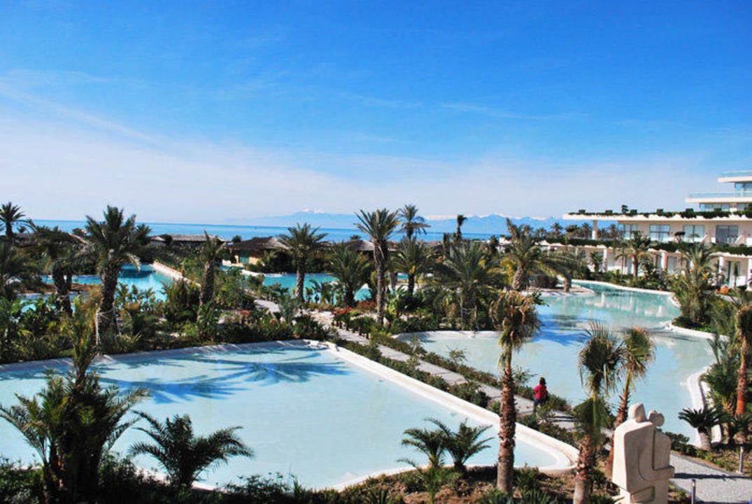 View from terrace Maxx Royal Belek Golf Resort