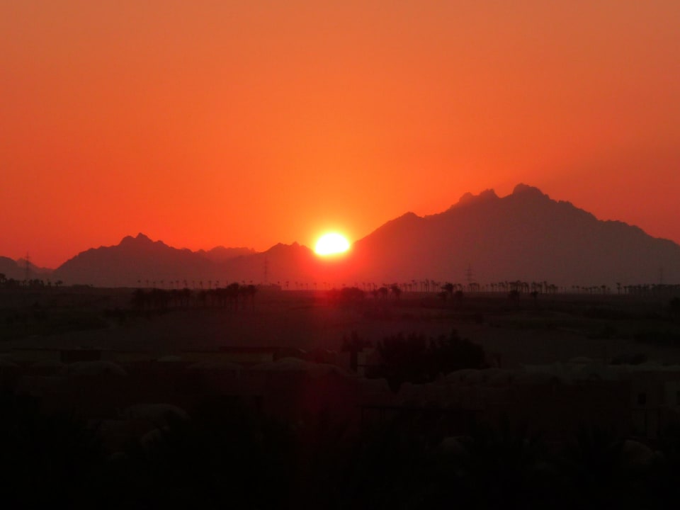 Sonnenuntergang Jaz Makadi Oasis Resort