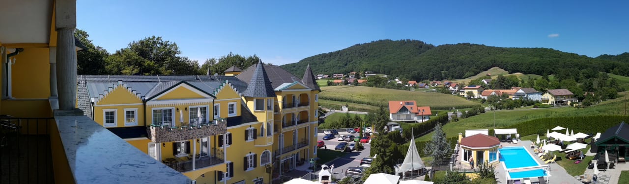 Ausblick Schlössl Hotel Kindl