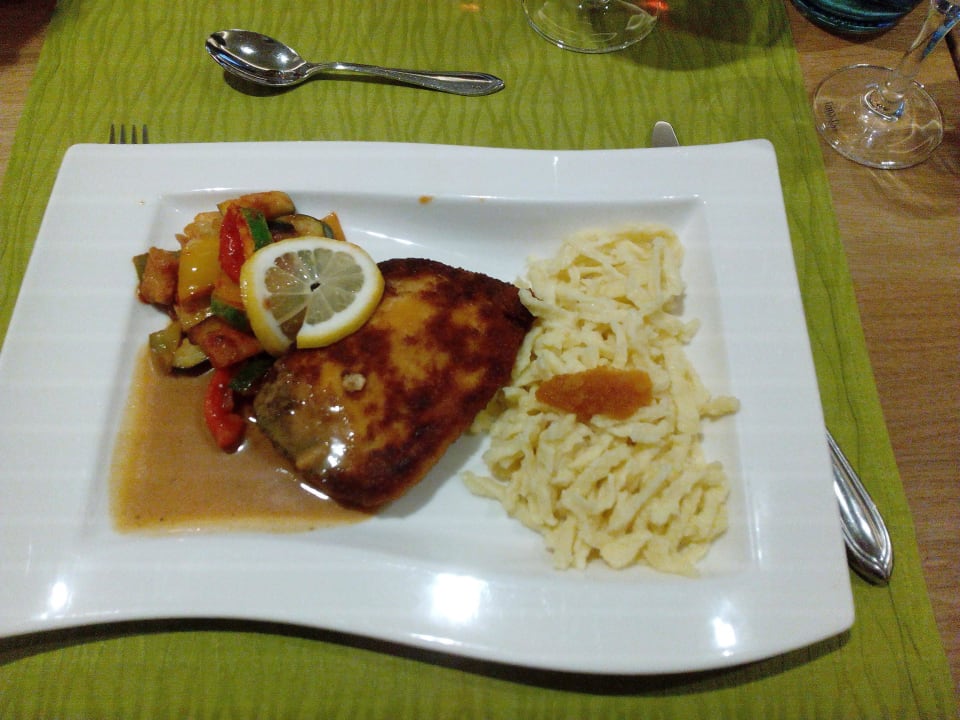 Schwäbisches Cordon bleu Landhotel Talblick