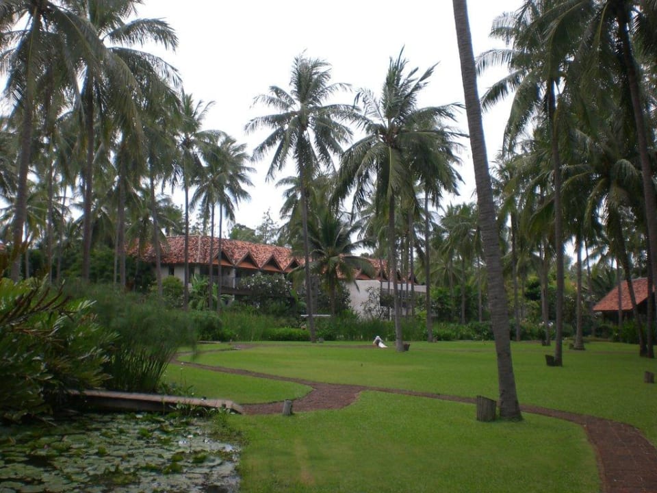 Weg zu den Doppelzimmern Wyndham Hua Hin Pranburi Resort & Villas