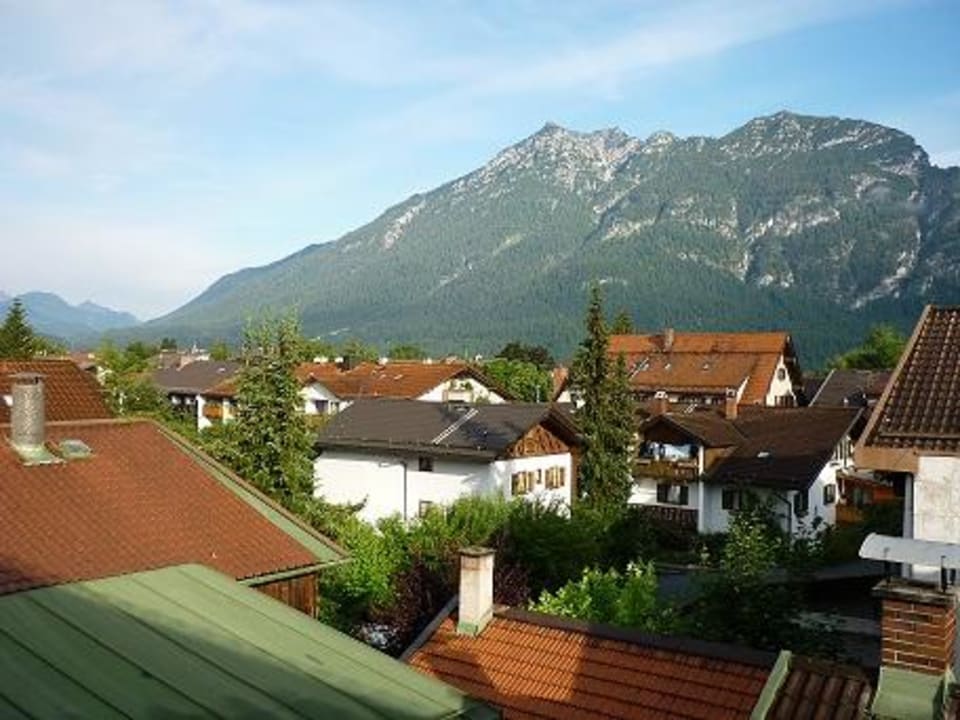 Blick aus unserem Zimmer Hotel Drei Mohren