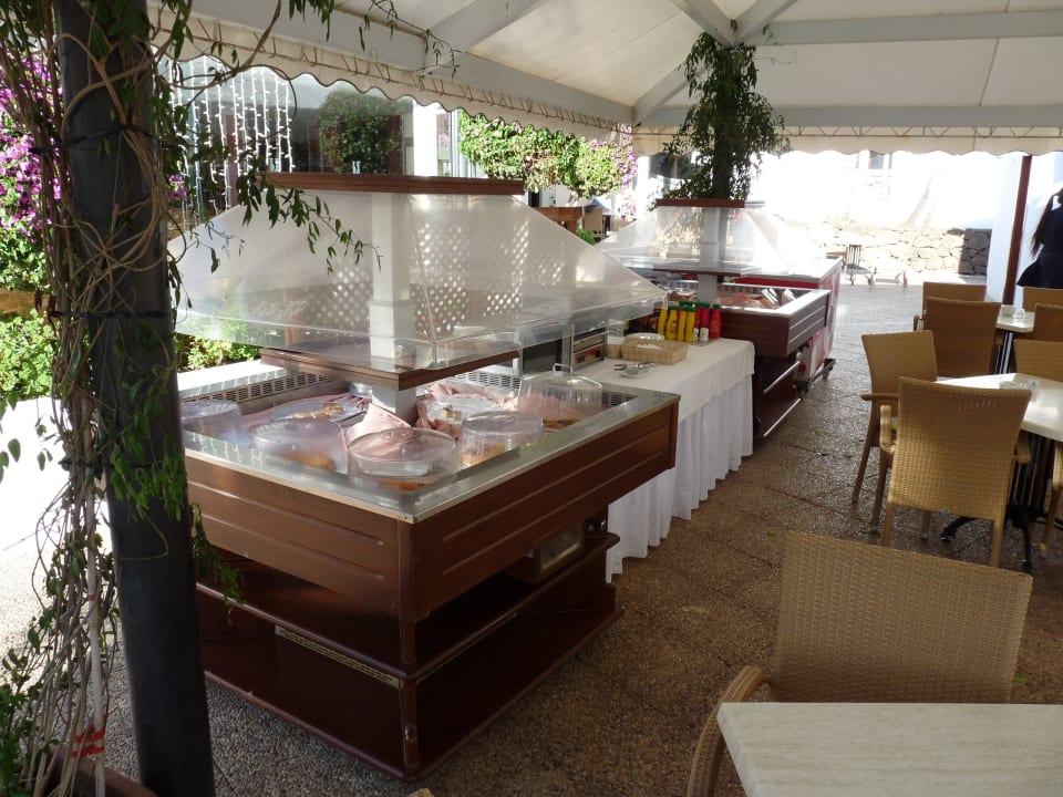 Poolbar-Büffet Hipotels La Geria