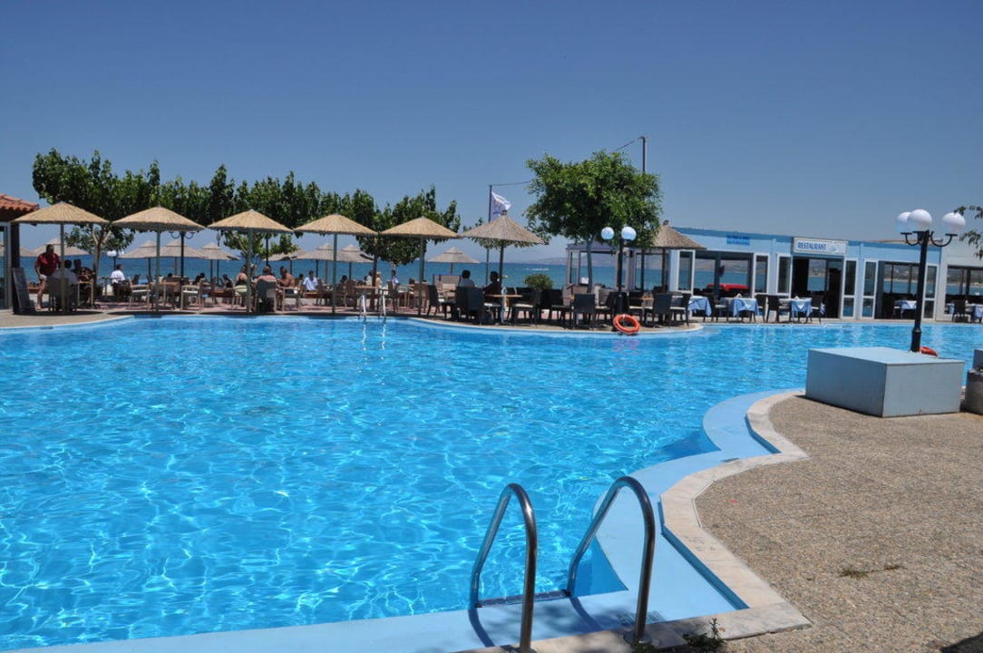 sauberes Wasser, herrlich warm Hotel Corissia Princess