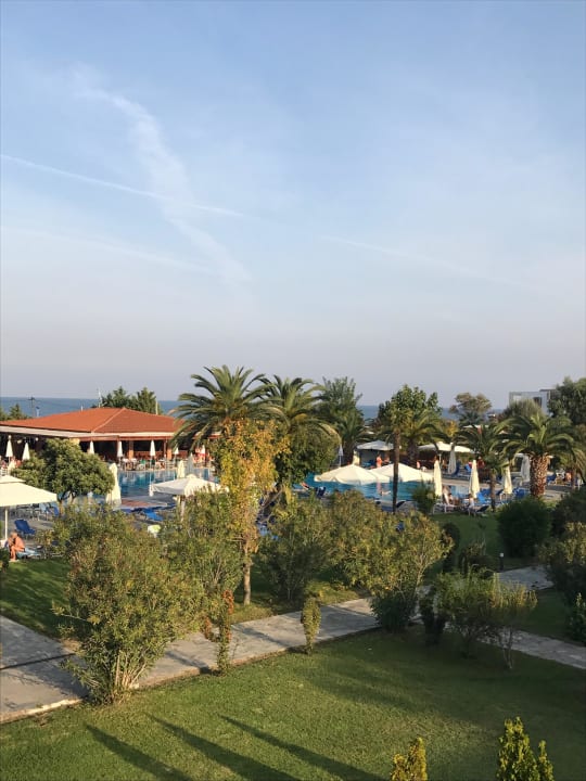 Ausblick von Balkon alltoura Club Hotel Poseidon Palace
