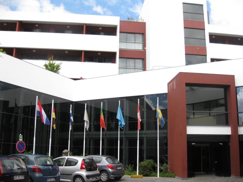 Eingangsbereich Antillia Hotel Apartments