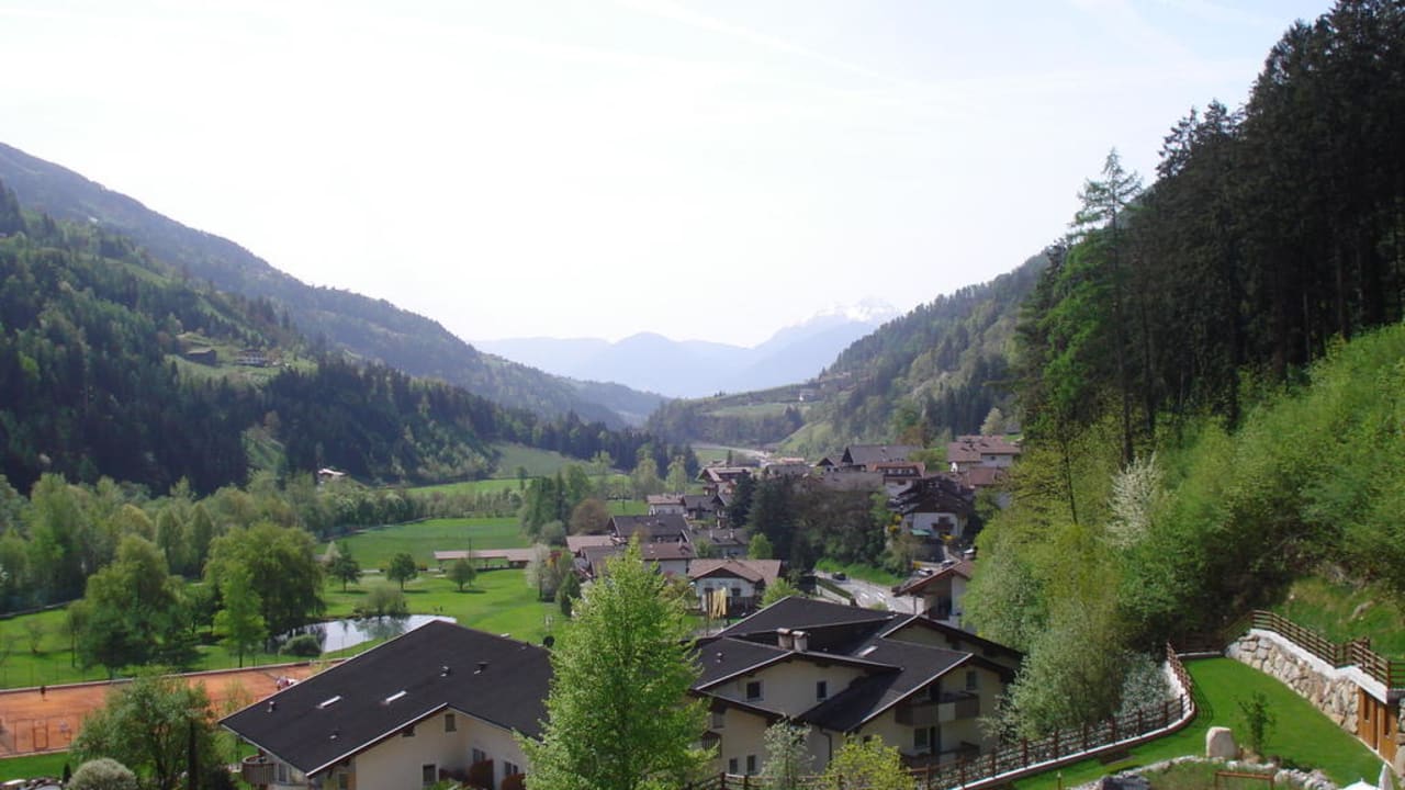 Blick vom Zimmer Quellenhof Luxury Resort Passeier