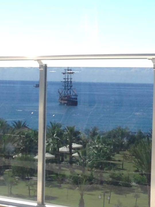 Vom Balkon aus Seaden Sea Planet Resort & Spa