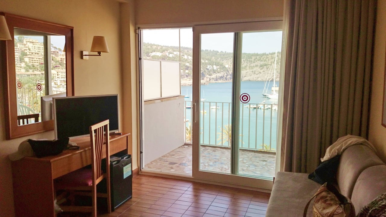 Unbedingt 6. oder 7. Stock buchen, toller Ausblick Hotel Eden Soller