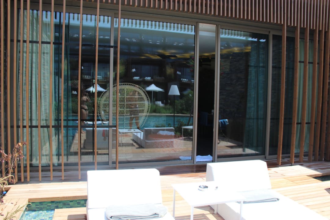 Terrasse von den Poolvillas Maxx Royal Kemer Resort