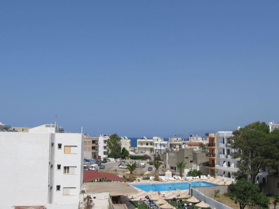 Widok z pokoju Hersonissos Palace