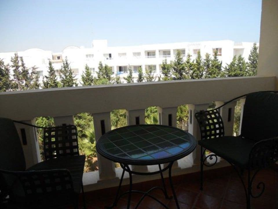 Blick vom Balkon Hotel Medina Belisaire & Thalasso