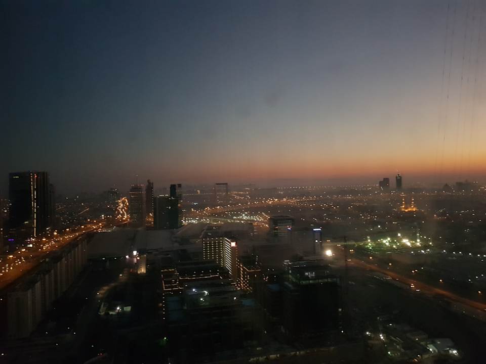 Ausblick Hotel Jumeirah Emirates Towers