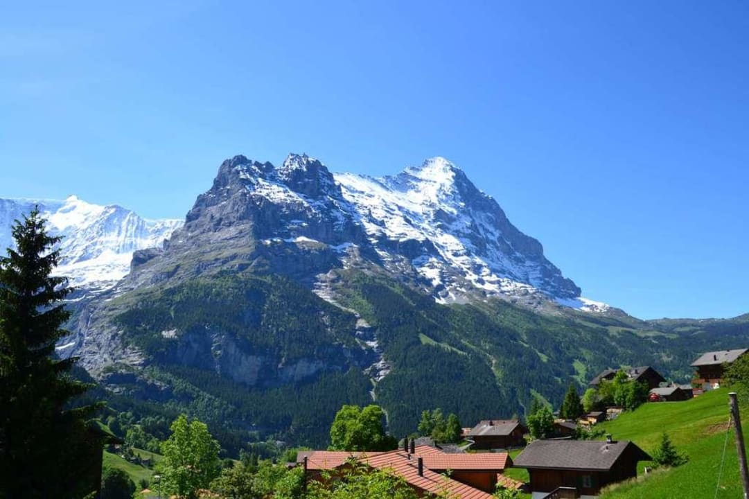 Blick auf den Eiger Hotel Lauberhorn