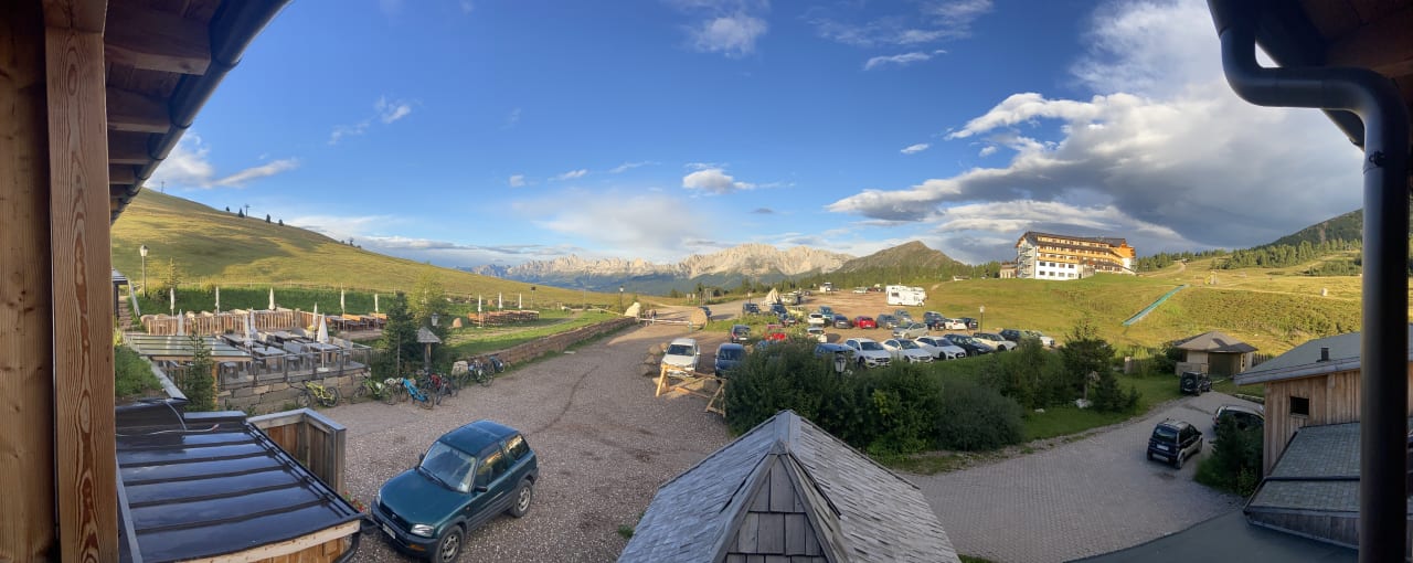 Ausblick Berghotel Jochgrimm