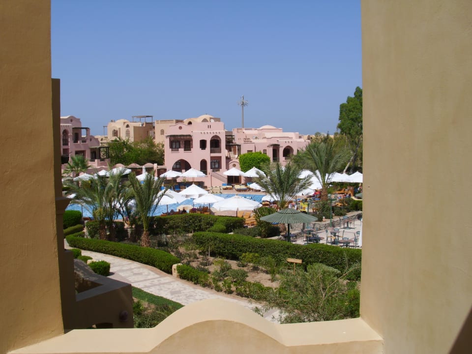 Blick vom Zimmer Three Corners Rihana Resort Deluxe