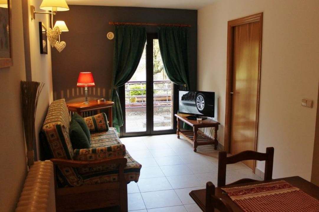 Salon appartement standard 4/5 personnes Chalet Janet