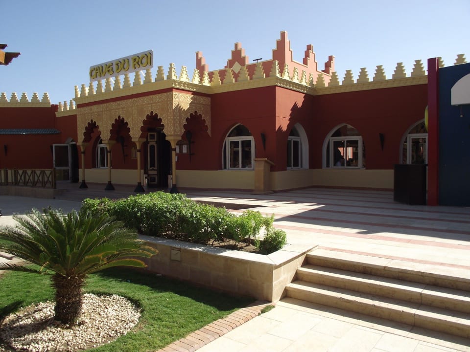 Blick auf das Cave du Roi (Hauptrestaurant) Pickalbatros Alf Leila Wa Leila Resort - Neverland Hurghada