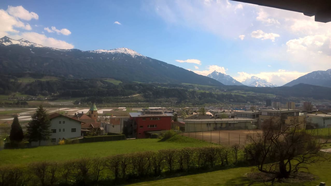 Ausblick Zimmer 1. Stock Hotel Huberhof