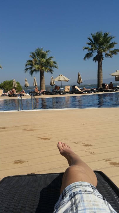 Und dahinter das Meer Duja Didim Hotel