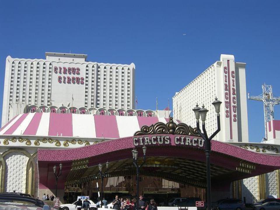 Hotel Circus Circus am Tag Hotel Circus Circus