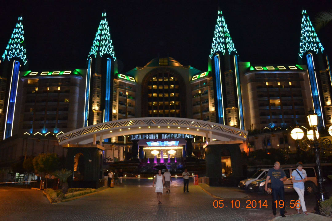 Strassenaussicht Hotel Delphin Imperial