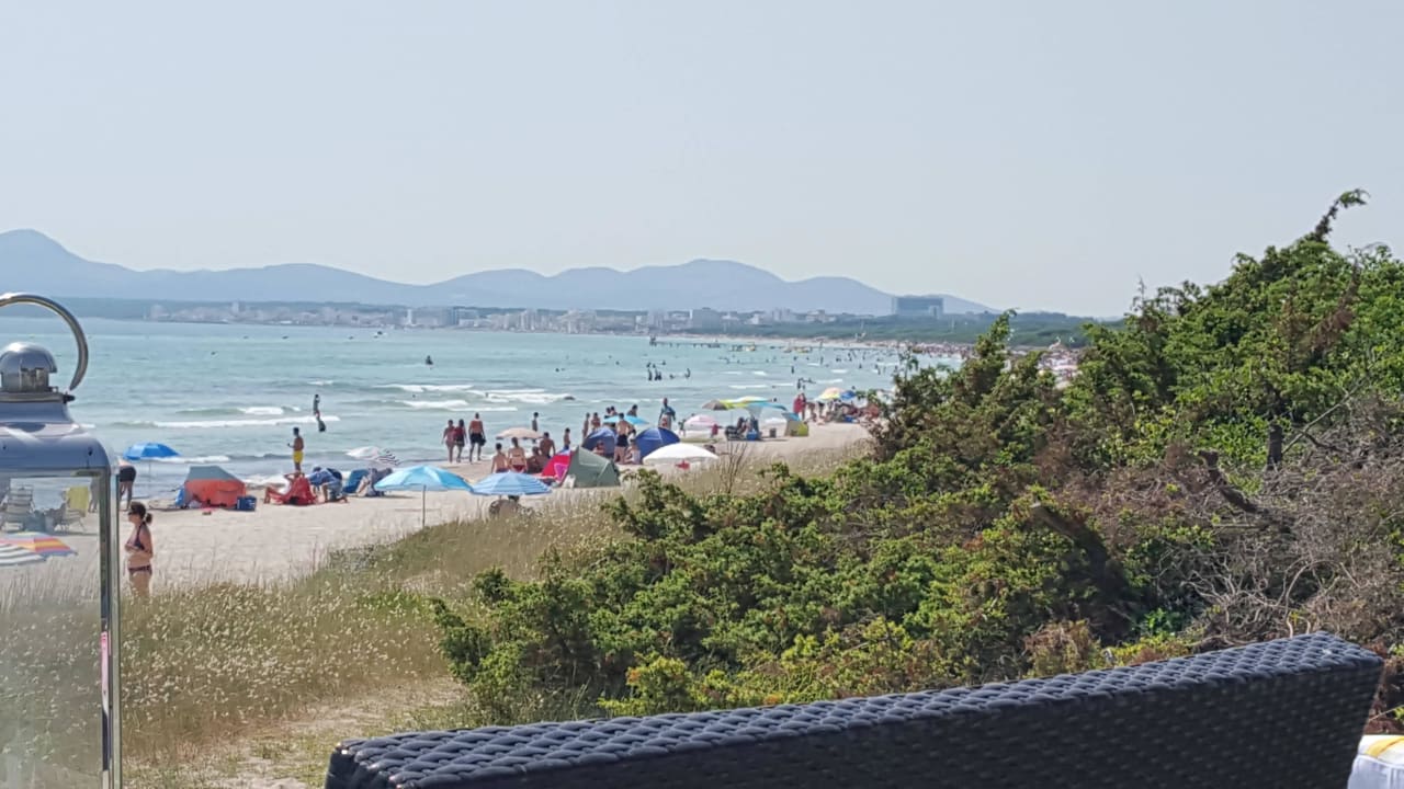 Blick vom Cafe COCO BEACH Traumhaft am Strand allsun App.-Hotel Orquidea Playa