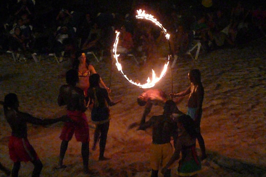 Beachparty, am Abend Hotel Riu Ocho Rios
