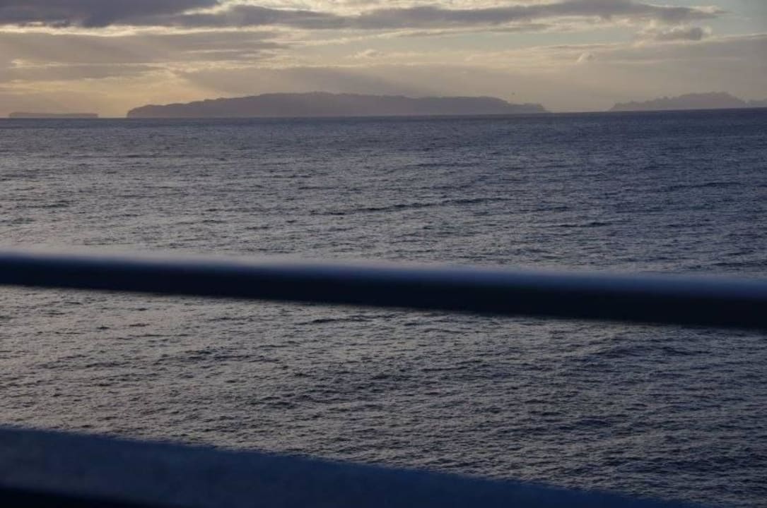 Ilhas Desertas vom Balkon Hotel Rocamar