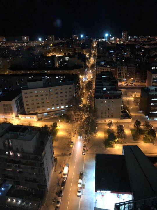 Ausblick Hotel The Level at Melia Barcelona Sky