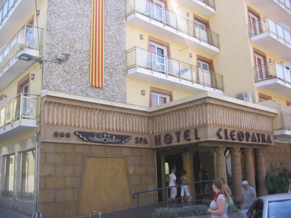 Das Hotel von außen Cleopatra Spa Hotel