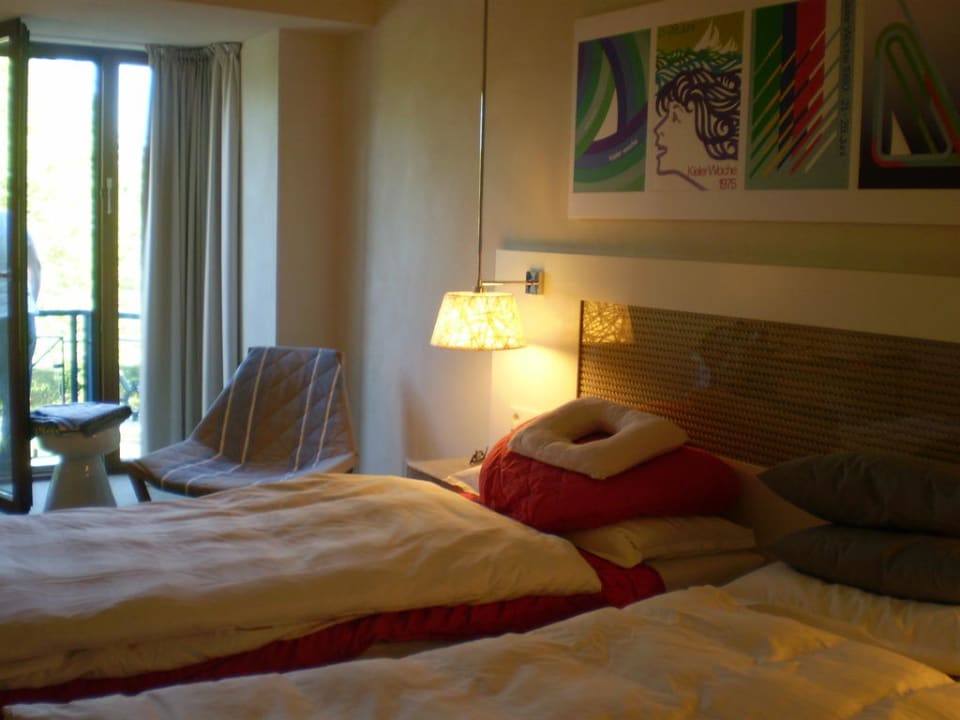 Blick auf den Balkon Steigenberger Conti Hansa