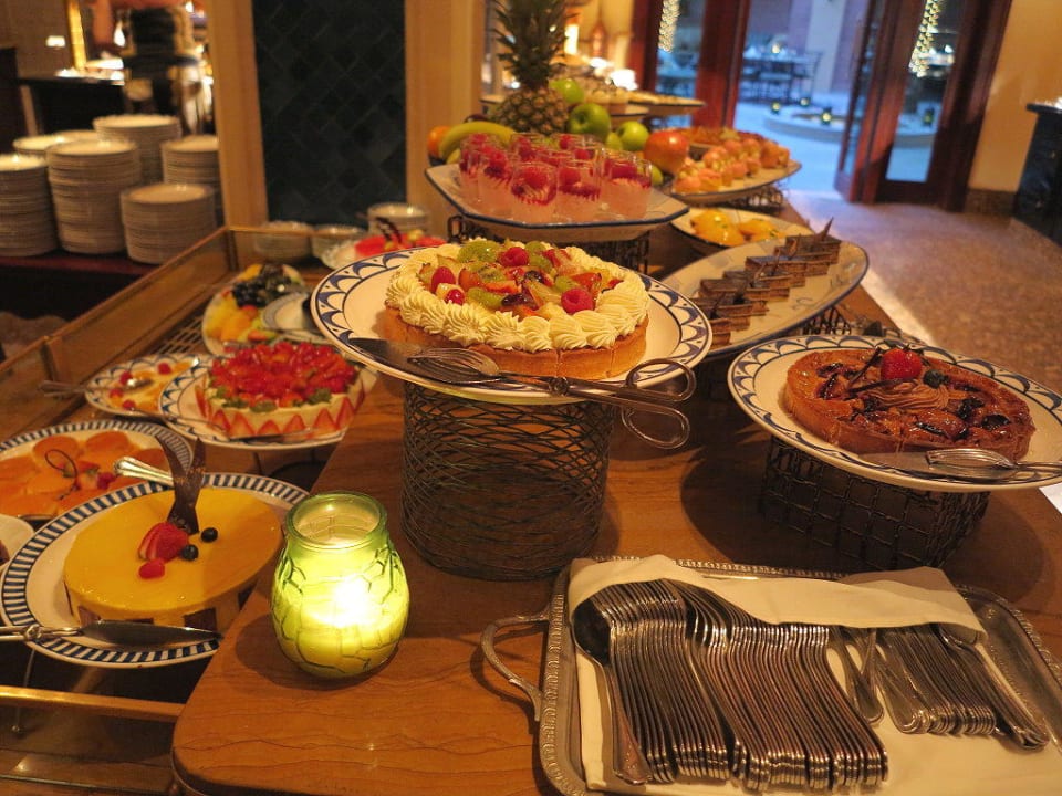 Kuchenbuffet Arabian Court at One&Only Royal Mirage