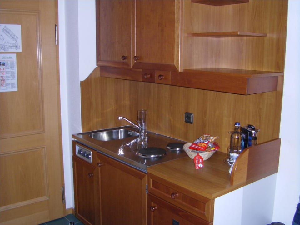 Küchenzeile im Zimmer HYPERION Hotel Garmisch-Partenkirchen