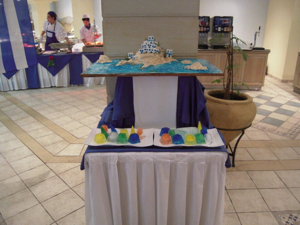 Buffet am griechischem Abend Lindos Princess Beach Resort & Spa