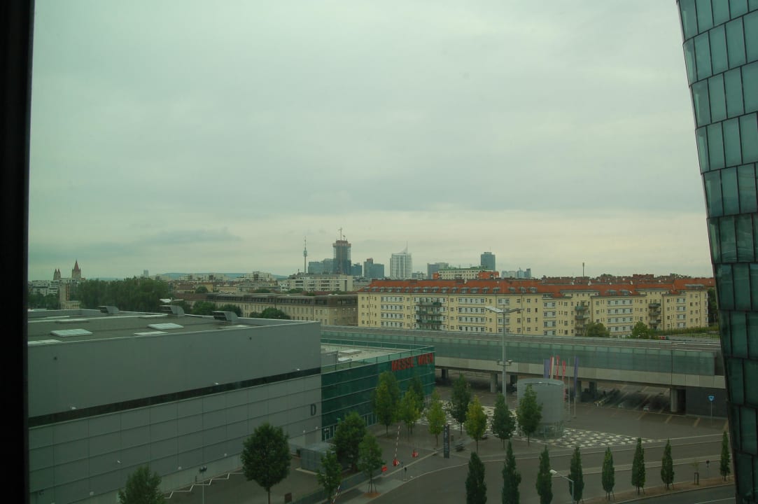 Aussicht aus dem 7.Stock Courtyard by Marriott Vienna Prater/Messe