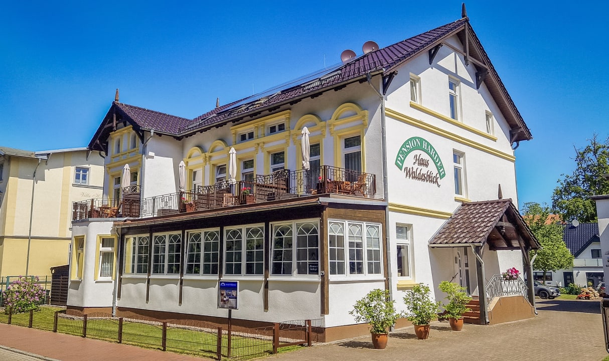 Außenansicht Pension Harder Haus Waldesblick