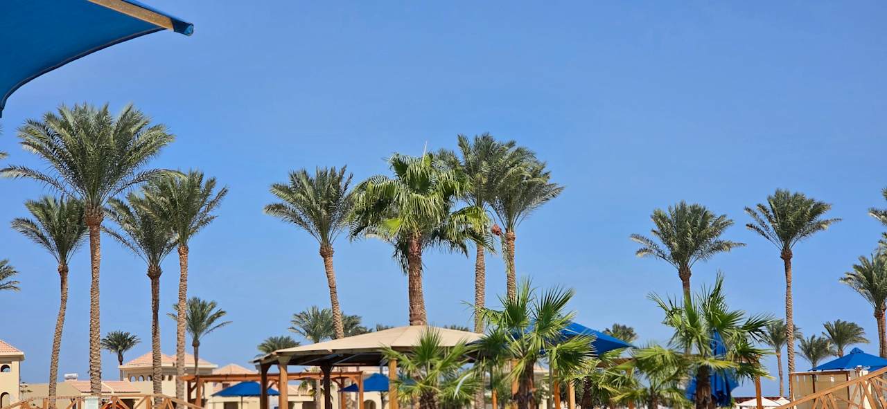 Ausblick Cleopatra Luxury Resort Makadi Bay